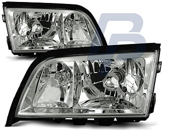 STRÅLKASTARE MERCEDES W202 C-Klass 06.93-06.00 KROMADE