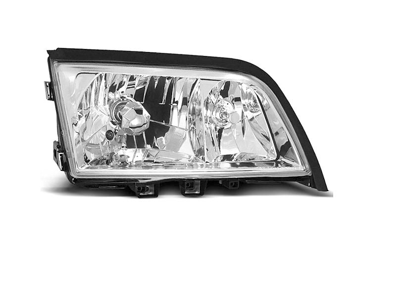 HEADLIGHTS MERCEDES W202 C-CLASS 06.93-06.00 CHROME