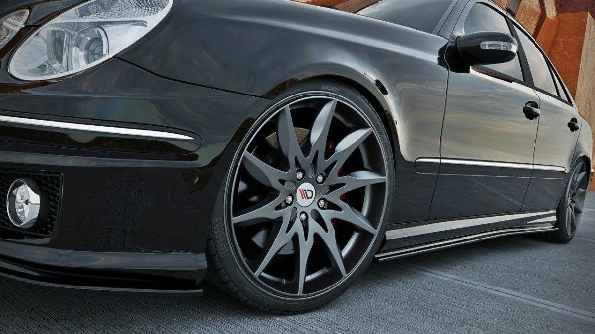 Side Skirts Diffusers Mercedes E-class W211 AMG