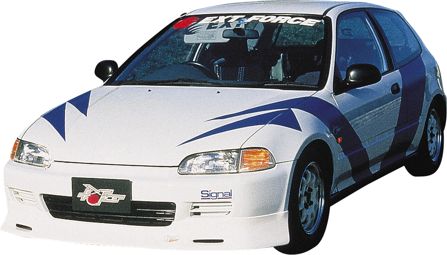HONDA CIVIC 92-95 2/3D CHARGESPEED FRONT BUMPERLIP TYPE-1