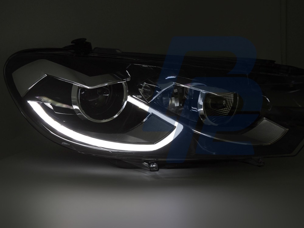 LED Headlights DRL Sequential for VW Scirocco III 2008–2014 - 5