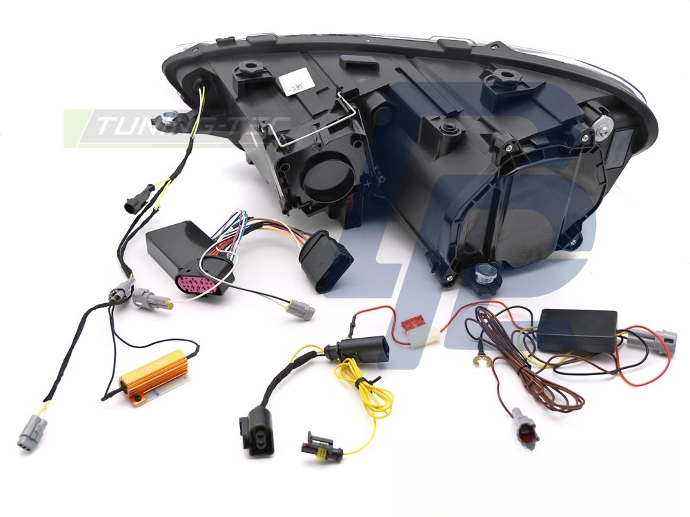 LED Headlights DRL Sequential for VW Scirocco III 2008–2014 - 3
