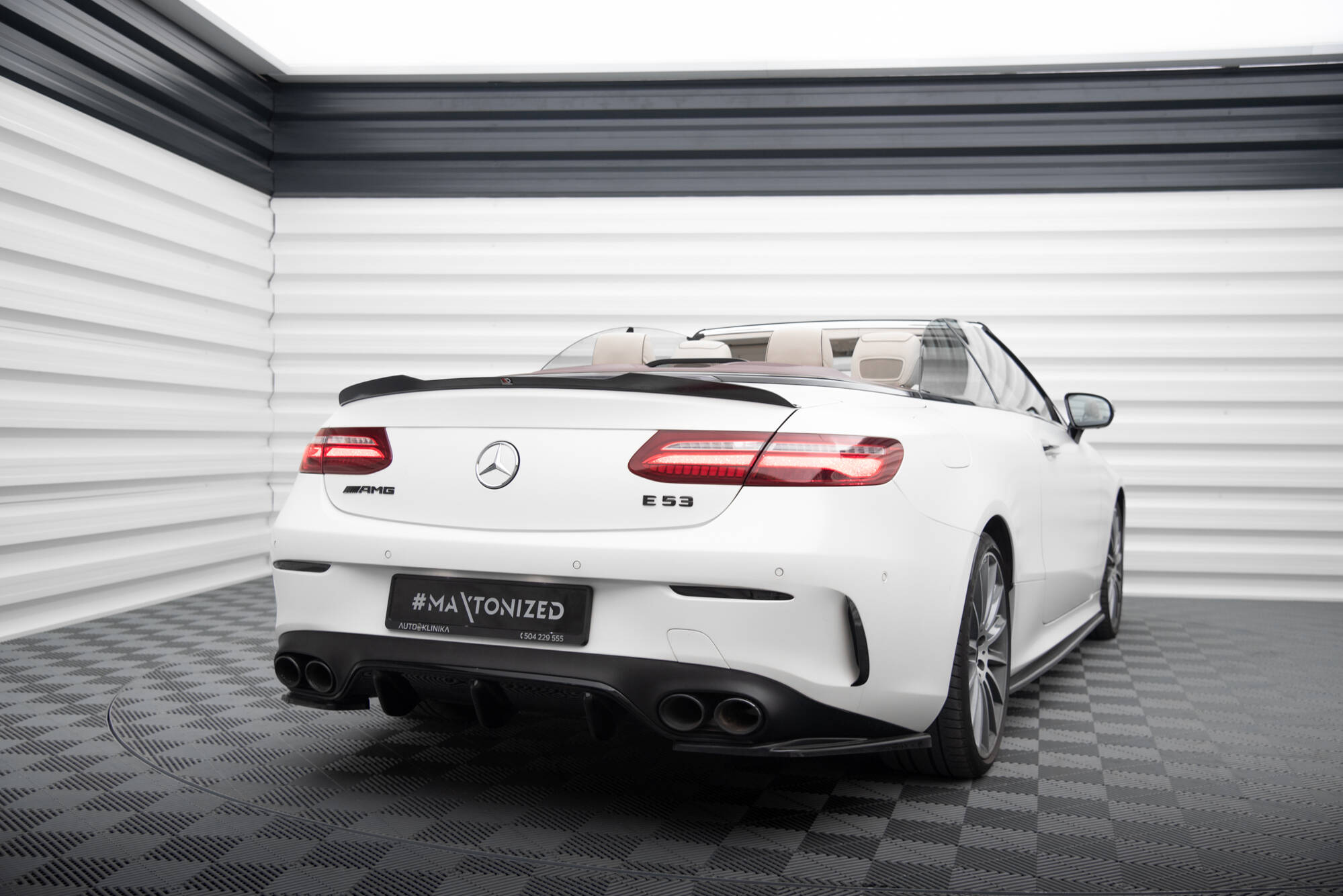 Spoiler CAP Mercedes-Benz E Cabriolet AMG-Line / E53 AMG A238 - 2