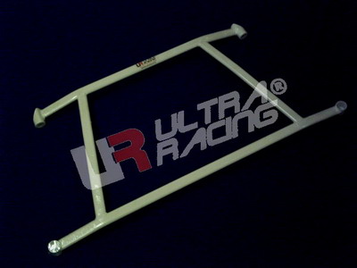 HONDA JAZZ/FIT 01-08 ULTRARACING 4-POINT FRONT LOWER BRACE