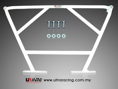 HONDA JAZZ/FIT 01-08 ULTRARACING 4-POINT REAR LOWER BRACE