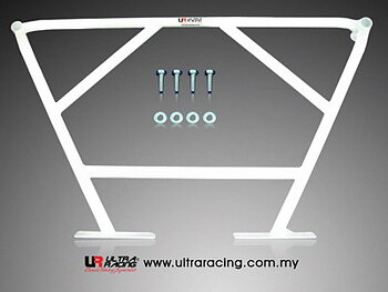 HONDA JAZZ/FIT 01-08 ULTRARACING 4-POINT REAR LOWER BRACE