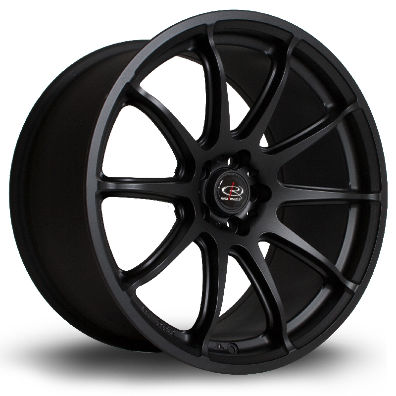 ROTA T2R 18 INCH 9.5J 5X100 ET38 FBLACK