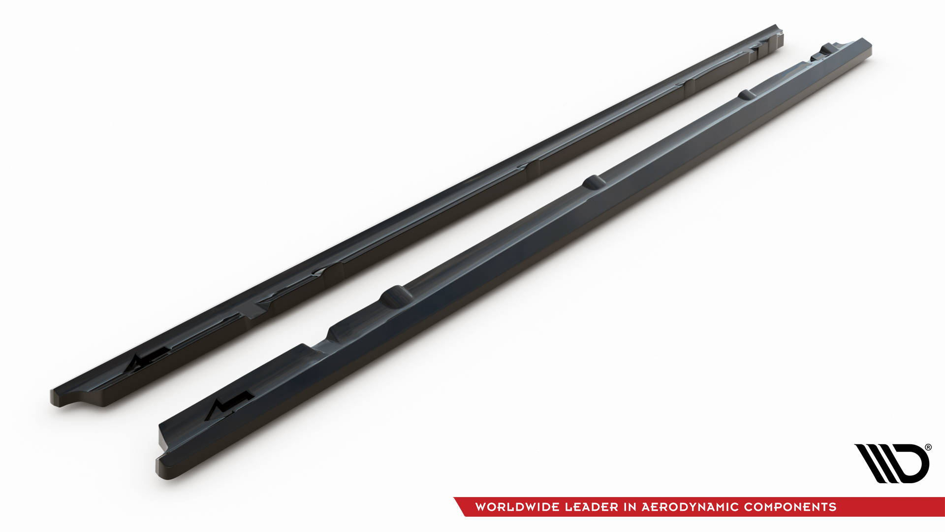 Side Skirts Diffusers Mercedes C Coupe AMG-Line C205 Facelift - 5