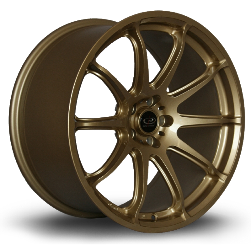 ROTA T2R 18 INCH 9.5J 5X100 ET38 GOLD