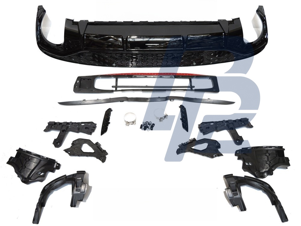 Sport Rear Bumper Style PDC for Audi Q8 2018–2023 - 4