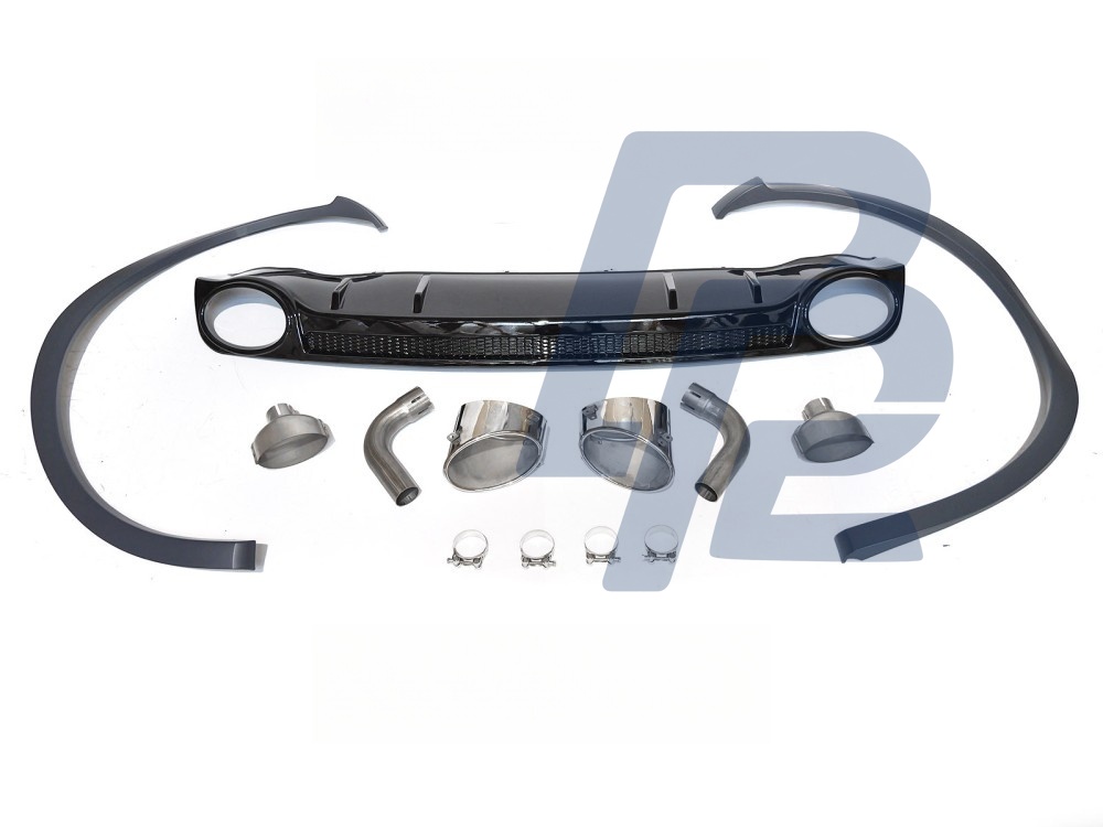 Rear Bumper with Wheel Arches Sport Style for Audi Q5 2020–2024 - 5