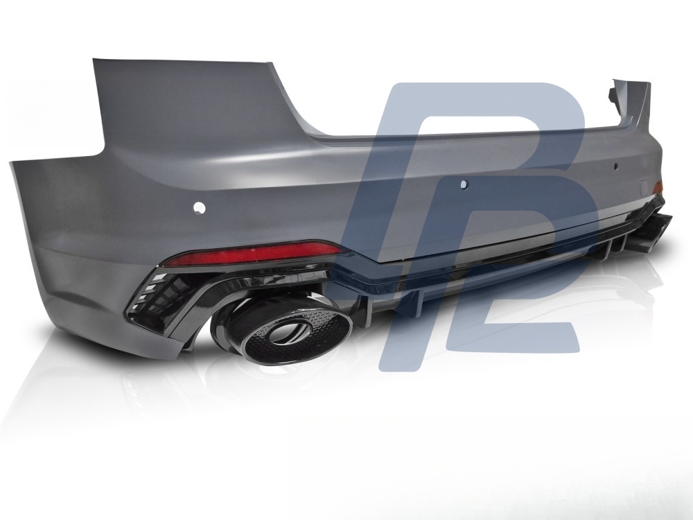 Sport Rear Bumper with PDC for Audi A4 B9 2015–2019 - 3