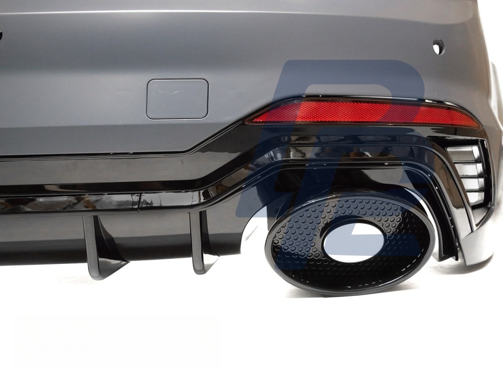 Sport Rear Bumper with PDC for Audi A4 B9 2015–2019 - 2