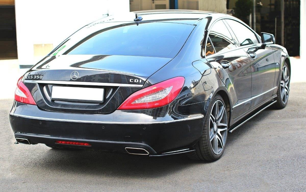 Side Skirts Diffusers V.1 Mercedes-Benz CLS C218 - 3