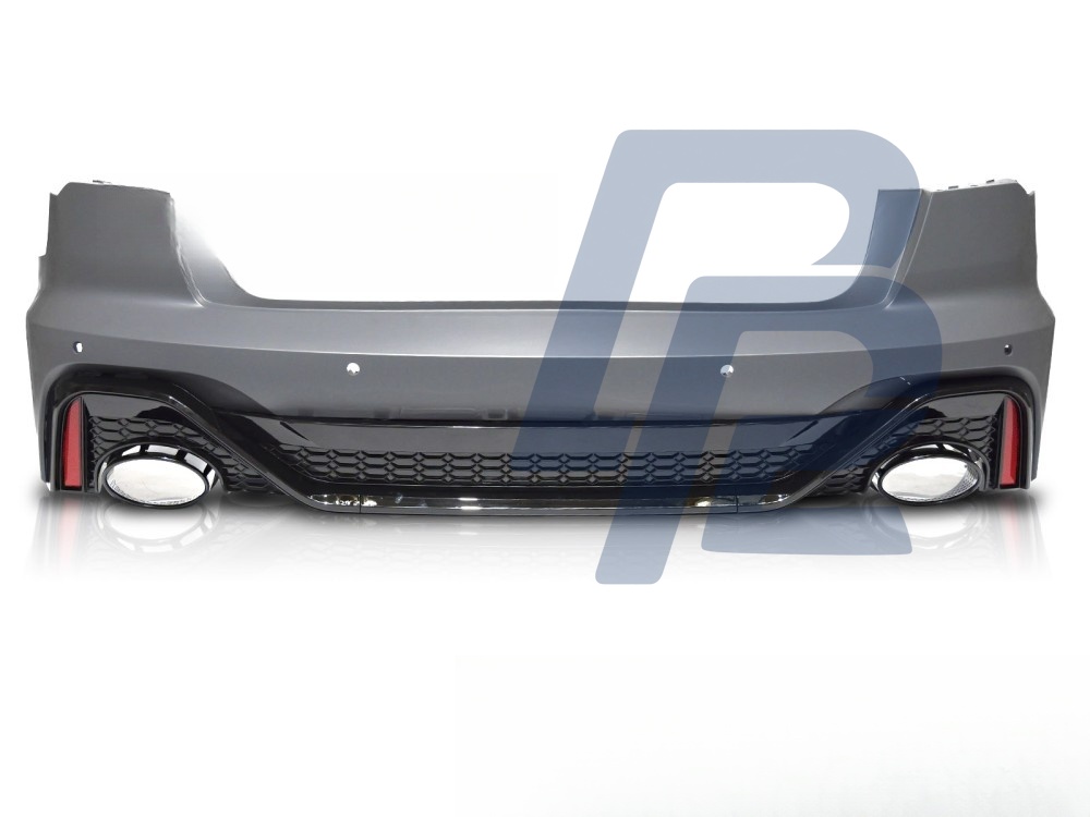 Sport Rear Bumper with PDC for Audi A6 C8 2018–2022 - 2