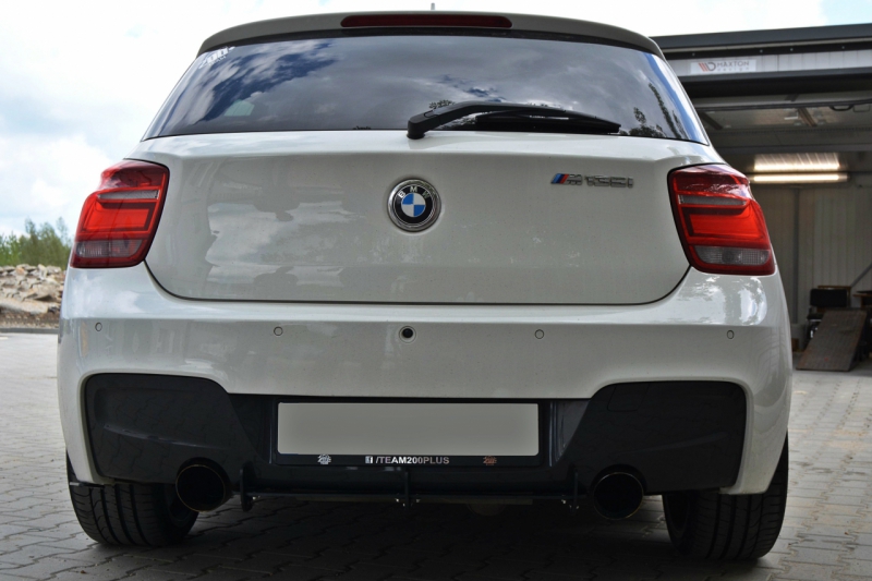 BMW F20 M-POWER DIFFUSER & SIDO SPLITTERS BAK - 3
