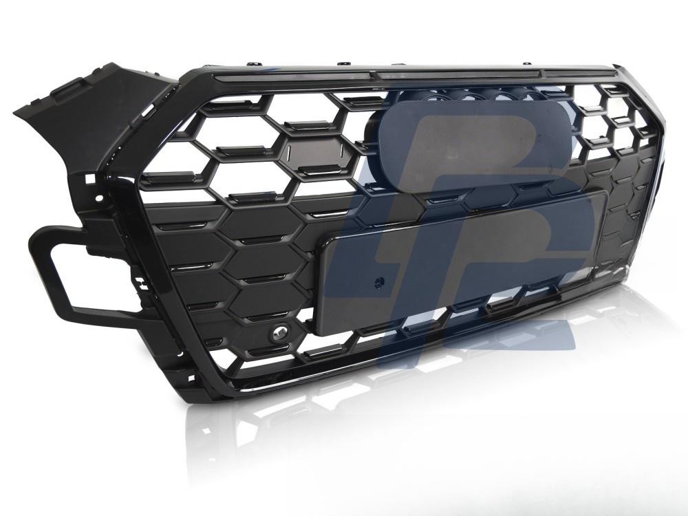 Grille Sport Gloss Black PDC for Audi A5 F5 2019–2023 - 2