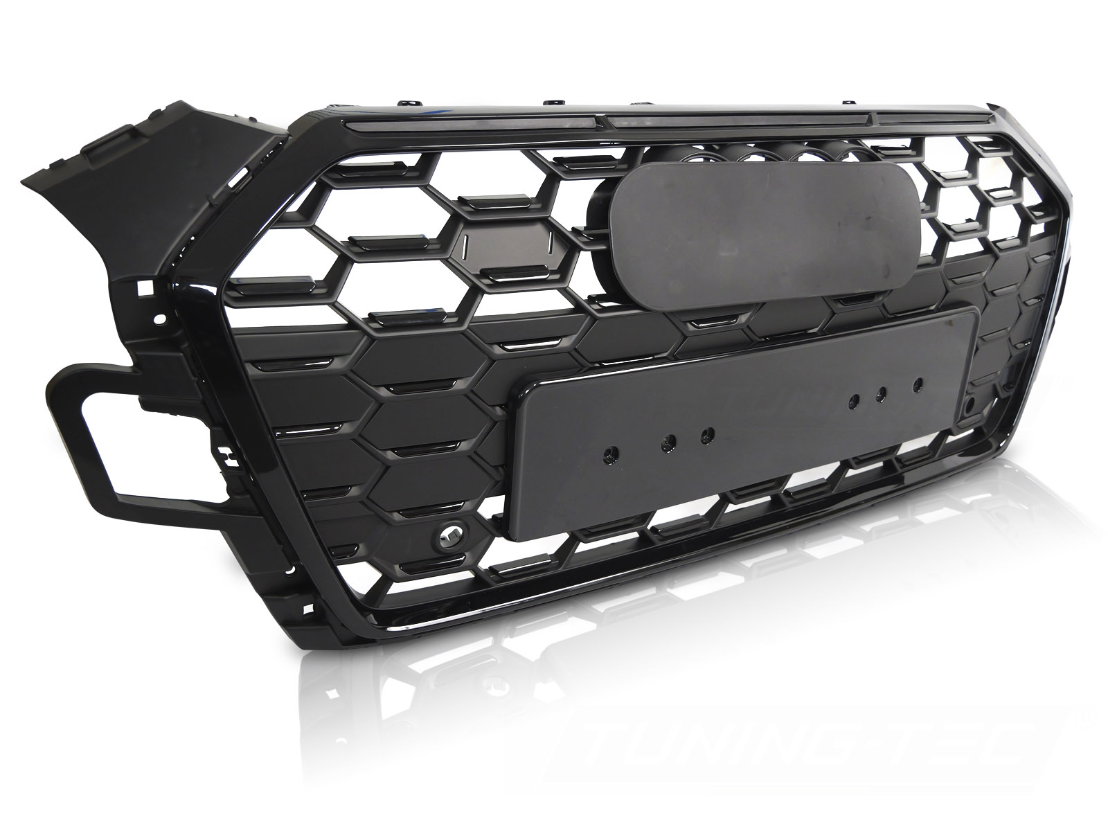 GRILL SPORT BLANK SVART PDC TILL AUDI A5 F5 2019-2023