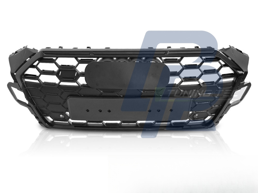 Grille Sport Gloss Black PDC for Audi A5 F5 2019–2023 - 3