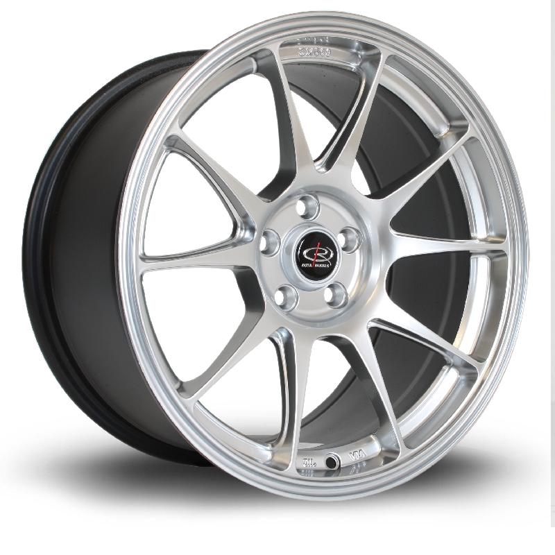 ROTA TITAN 17 INCH 9J 5X100 ET42 HSILVER