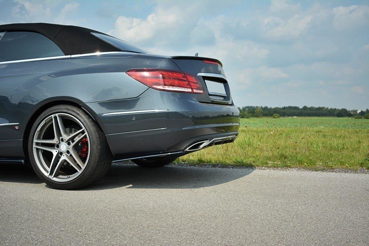 Rear Side Splitters Mercedes - Benz E Coupe / Cabrio C207 Facelift / A207 Facelit - 2
