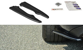 Rear Side Splitters Mercedes - Benz E Coupe / Cabrio C207 Facelift / A207 Facelit