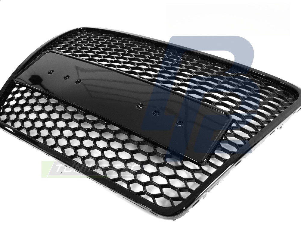 Grille Sport Gloss Black for Audi A6 C6 2004–2011 - 4