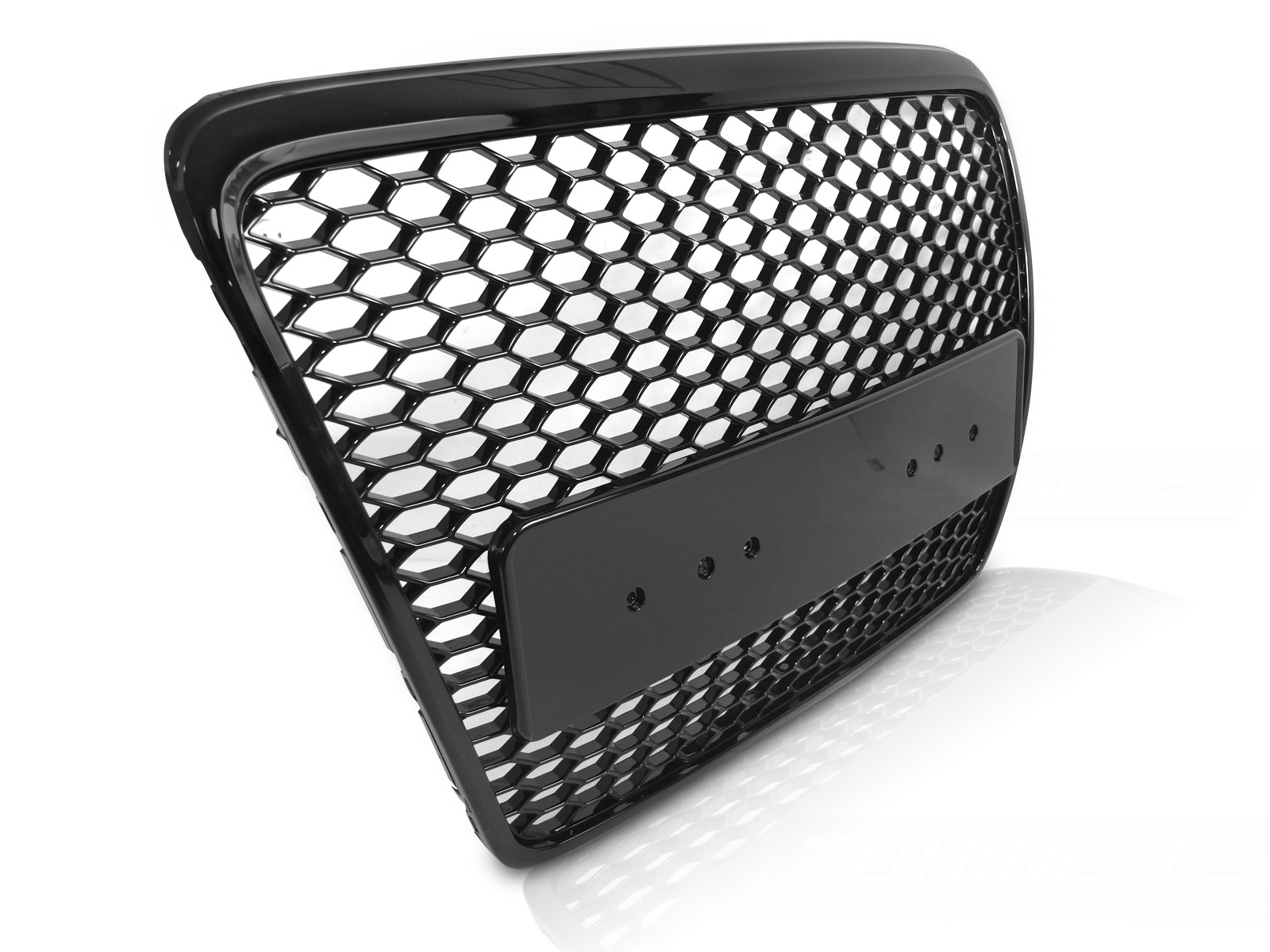 GRILL SPORT BLANK SVART TILL AUDI A6 C6 2004-2011