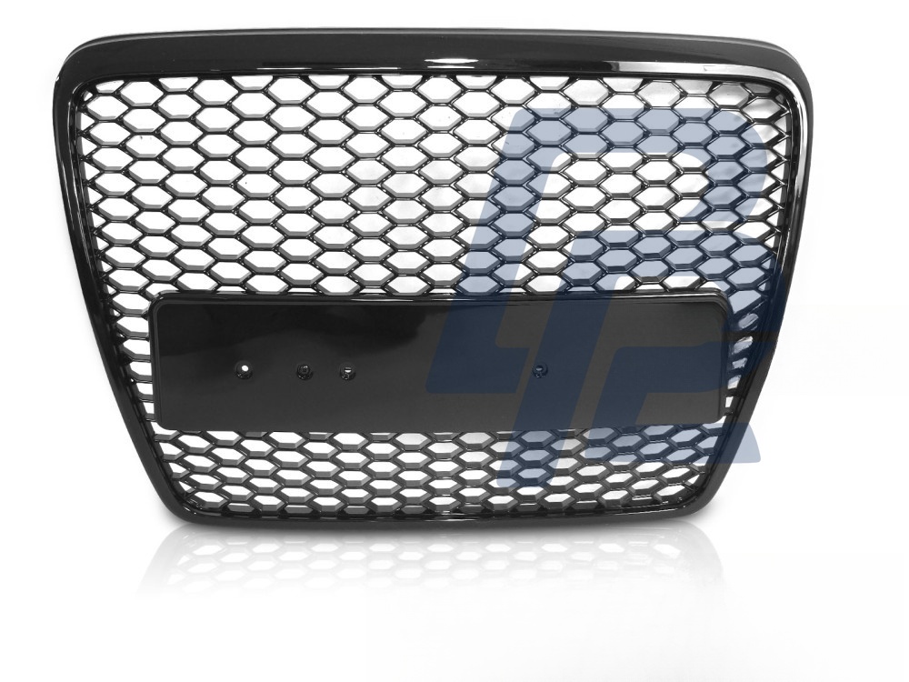 Grille Sport Gloss Black for Audi A6 C6 2004–2011 - 3