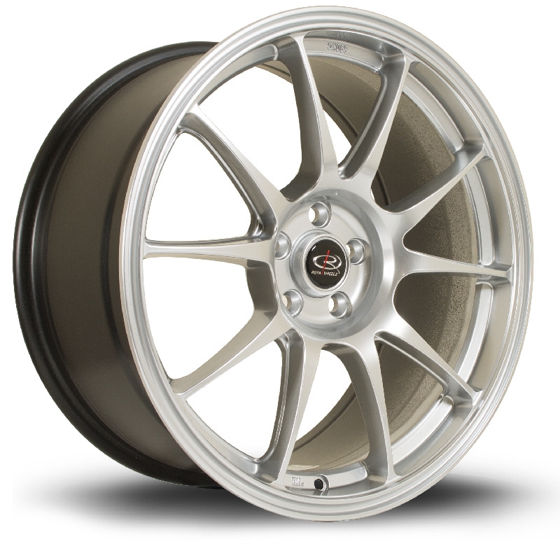 ROTA TITAN 18 INCH 8.5J 5X100 ET44 HSILVER
