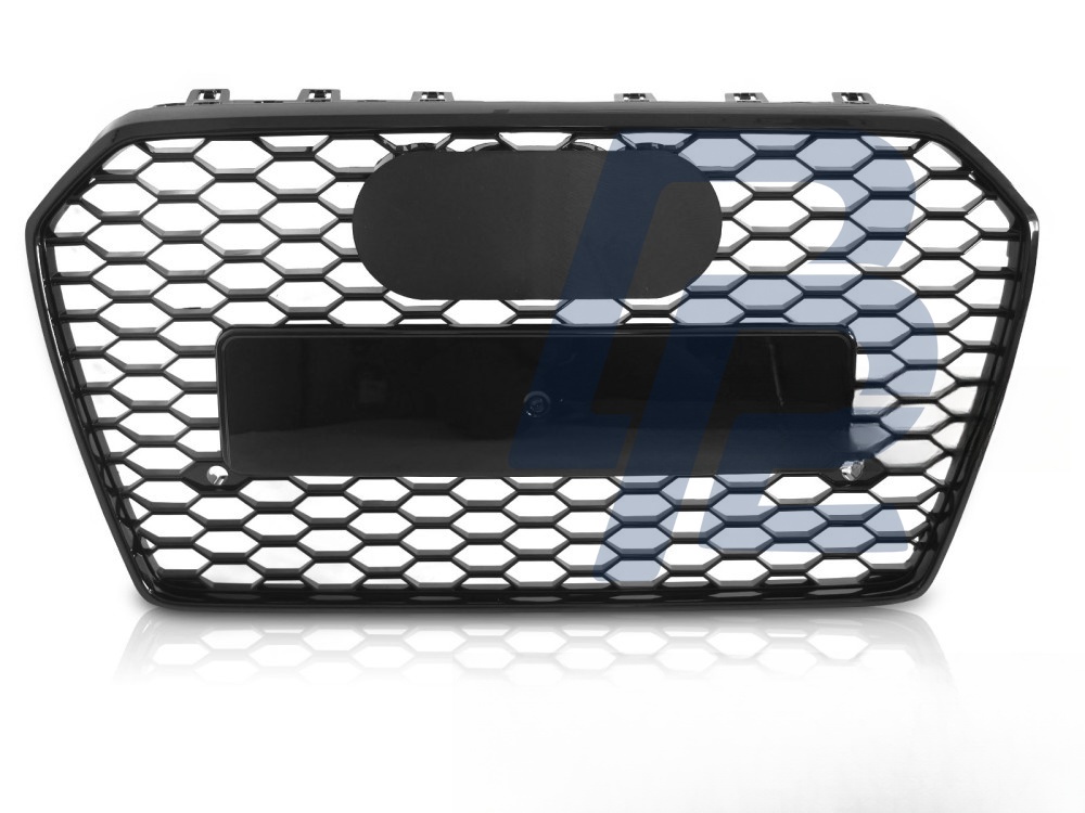 Grille Sport Gloss Black PDC for Audi A6 C7 2014–2018 - 4