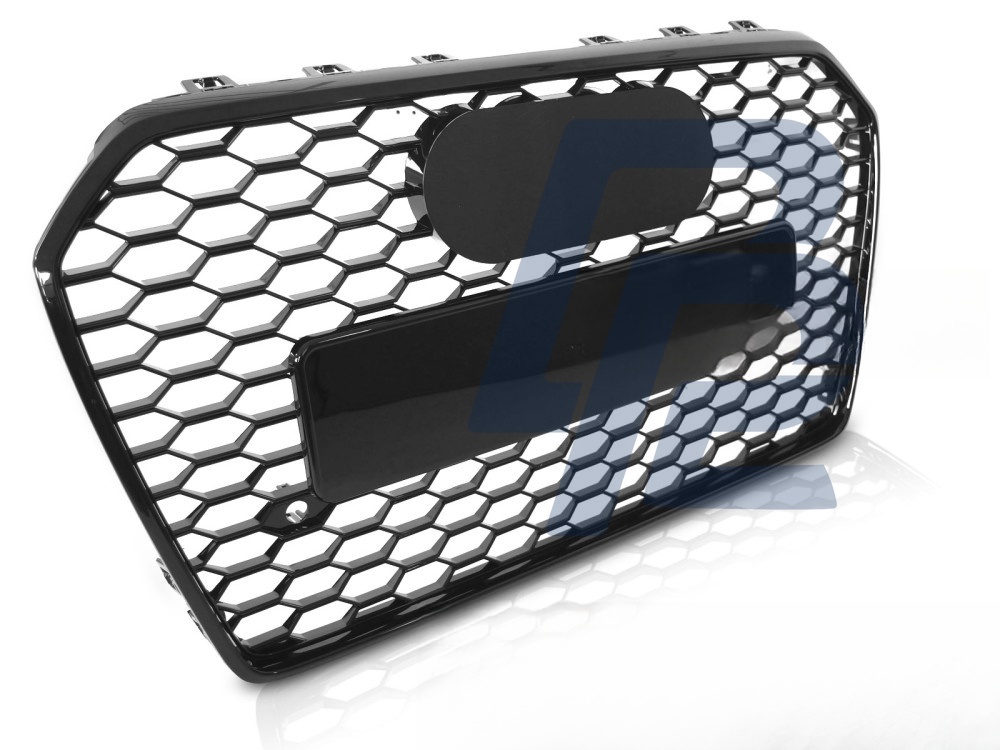 Grille Sport Gloss Black PDC for Audi A6 C7 2014–2018 - 3
