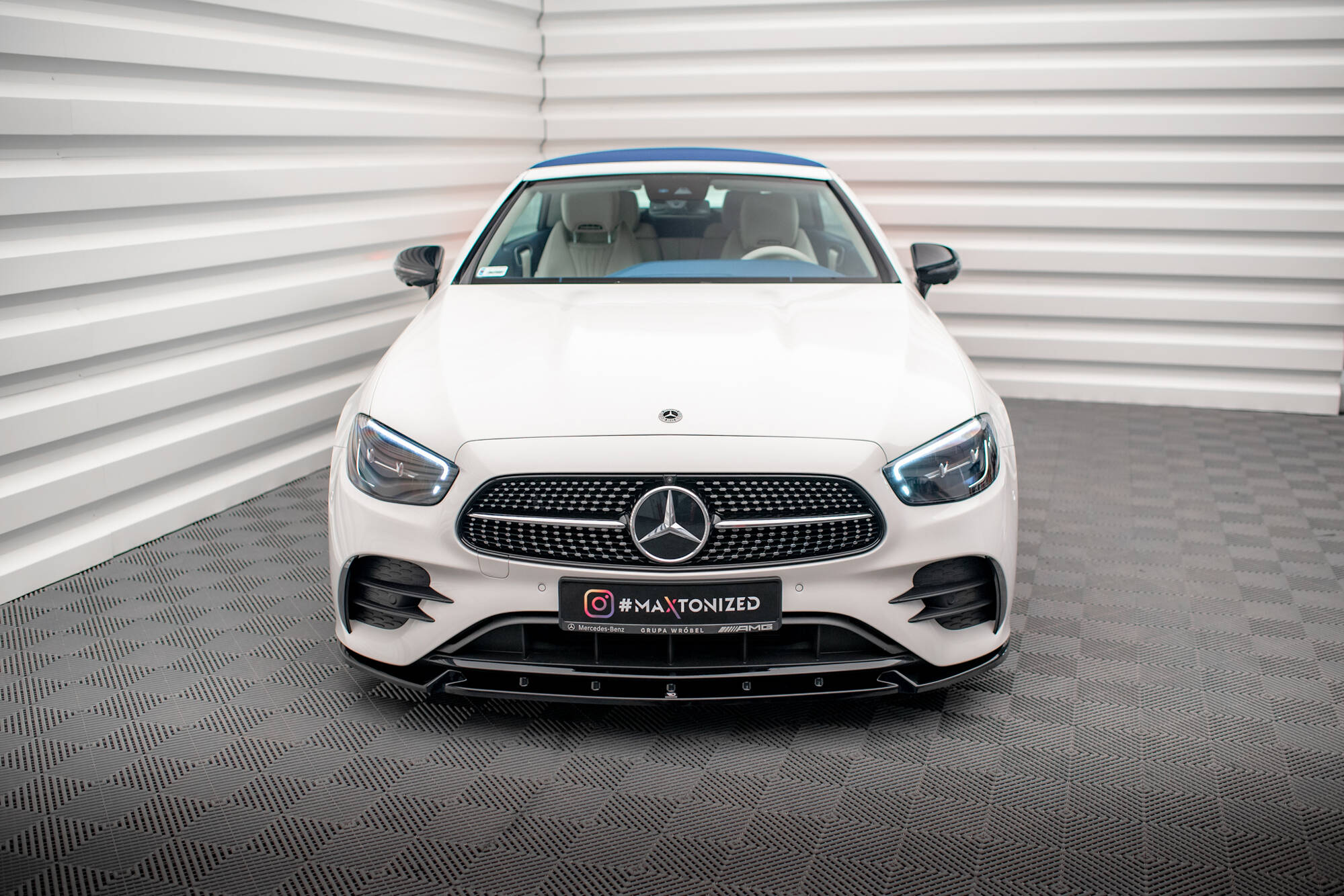 Front Splitter V.2 Mercedes-Benz E W213 Coupe (C238) / Cabriolet (A238) AMG-Line / 53 AMG - 2
