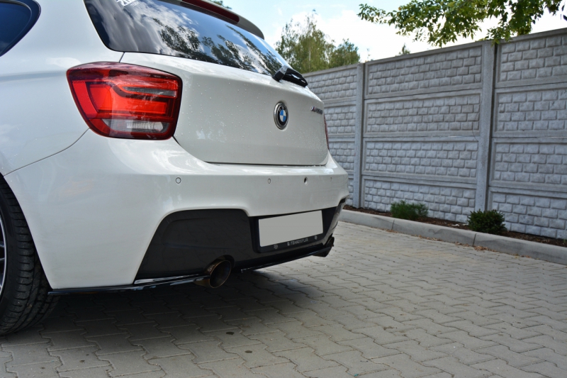 CENTRAL REAR SPLITTER BMW 1 F20 M-POWER (WITHOUT VERTICAL BARS) - 2