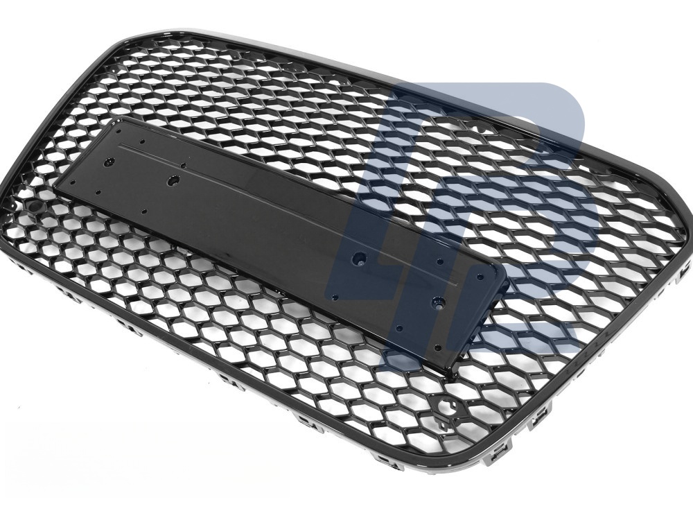 Grille Sport Gloss Black PDC for Audi A6 C7 2011–2014 - 6