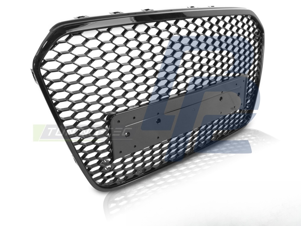 Grille Sport Gloss Black PDC for Audi A6 C7 2011–2014 - 2