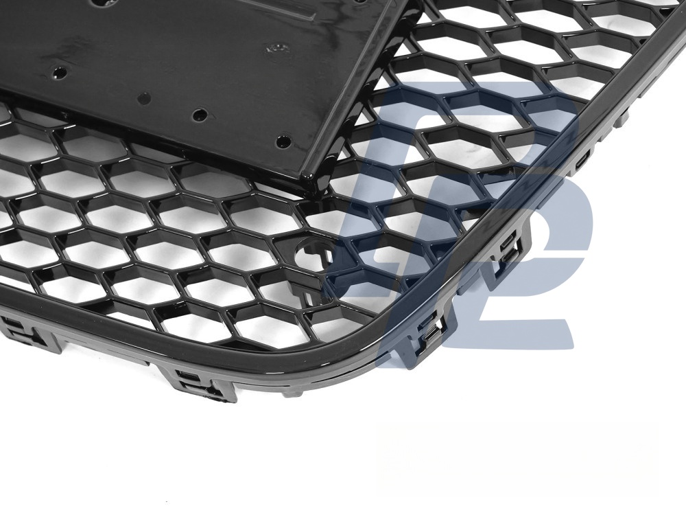 Grille Sport Gloss Black PDC for Audi A6 C7 2011–2014 - 3