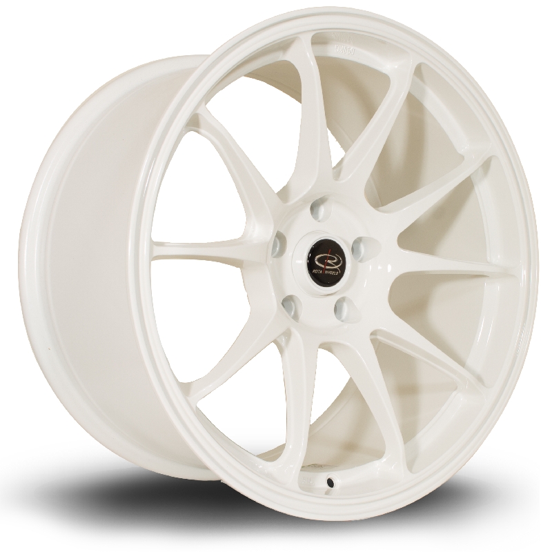 ROTA TITAN 18 INCH 9.5J 5X114 ET30 WHITE