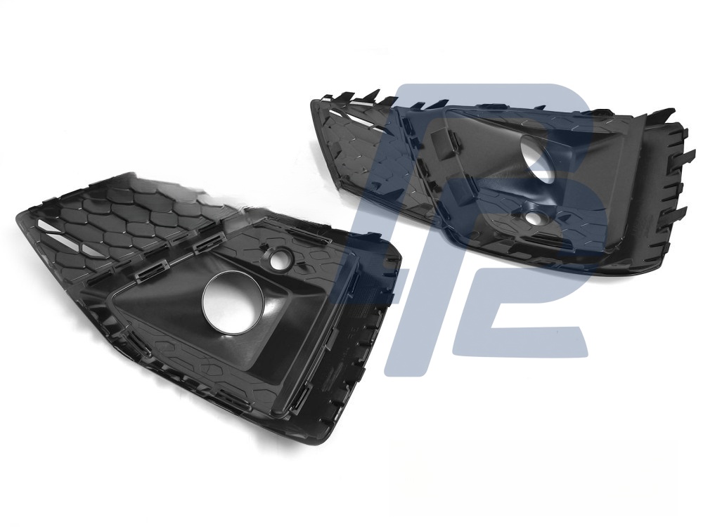 Fog Light Cover Gloss Black for Audi A5 F5 2019–2023 - 3