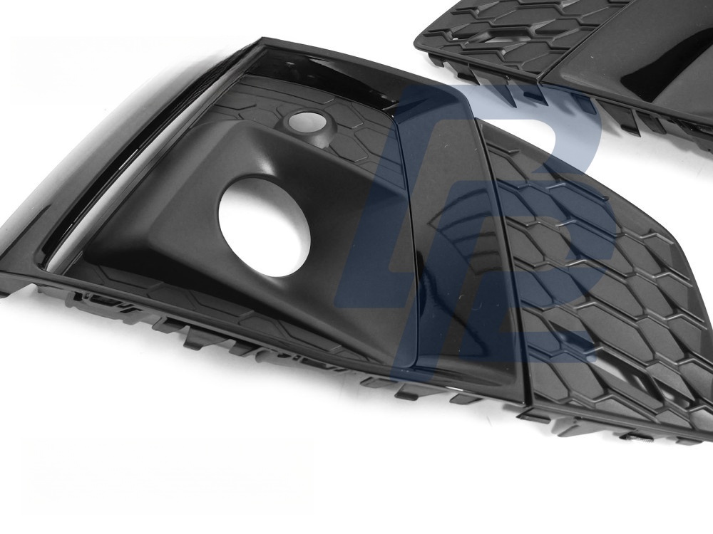 Fog Light Cover Gloss Black for Audi A5 F5 2019–2023 - 2