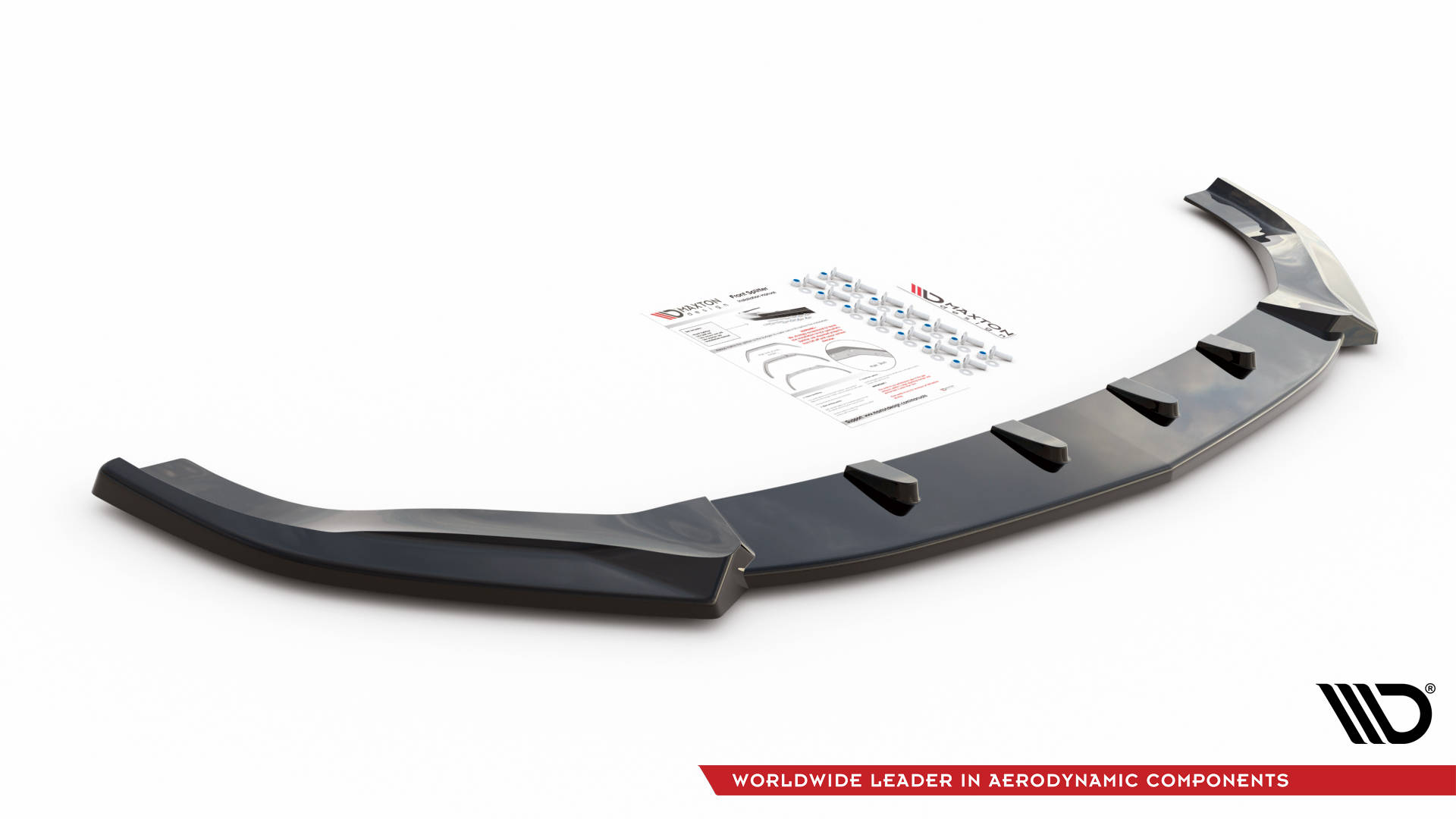 Front Splitter V.1 Mercedes GLE Coupe 63AMG C292 (2015-2019) - 5