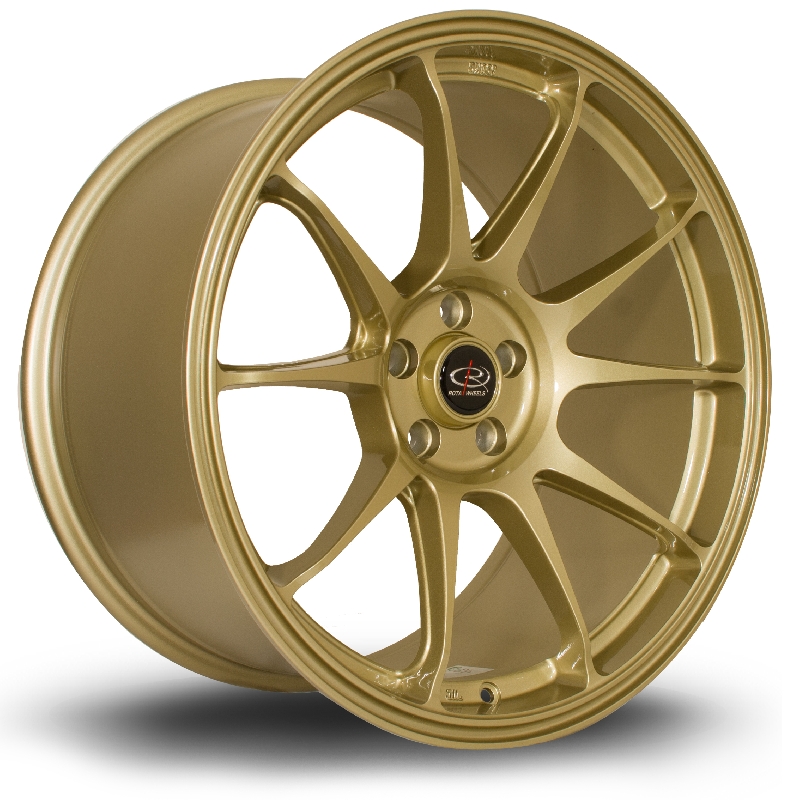 ROTA TITAN 18 INCH 9.5J 5X100 ET35 GOLD