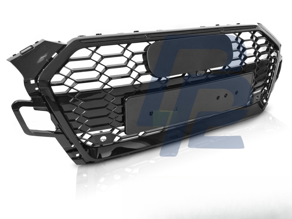 Grille Sport Gloss Black PDC for Audi A5 F5 2019–2023 - 3