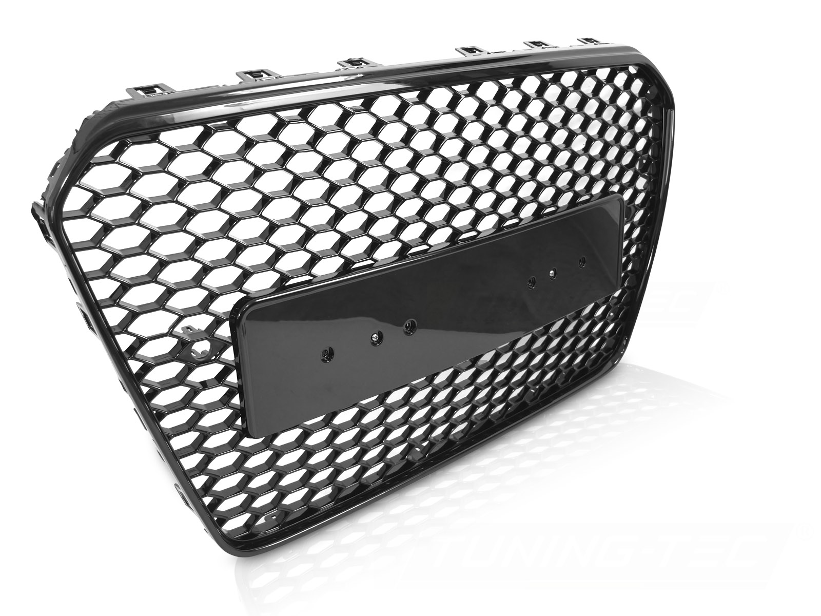 GRILL SPORT BLANK SVART PDC TILL AUDI A5 8T 8F 2011-2016