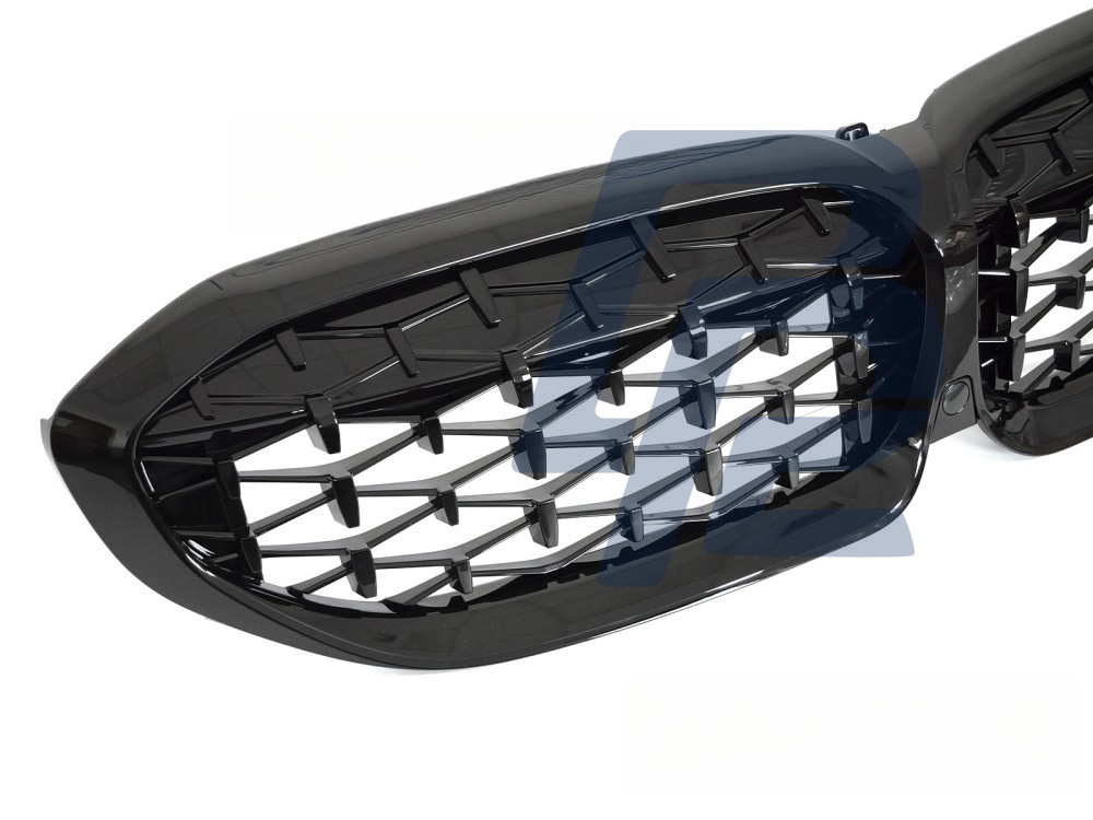 Grille Diamond Black for BMW G20 / G21 2019–2022 - 5