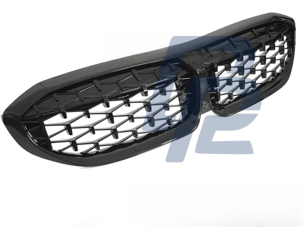 Grille Diamond Black for BMW G20 / G21 2019–2022 - 3