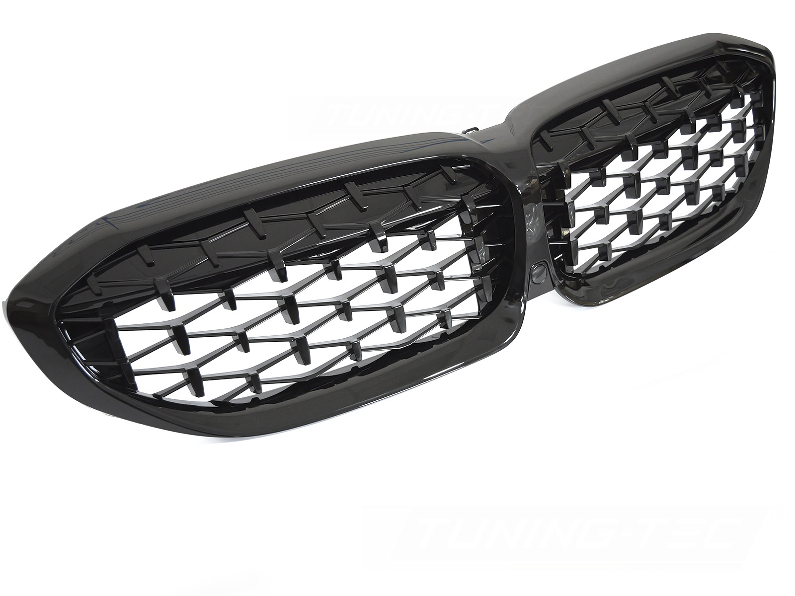 GRILL DIAMOND SVART TILL BMW G20 / G21 2019-2022