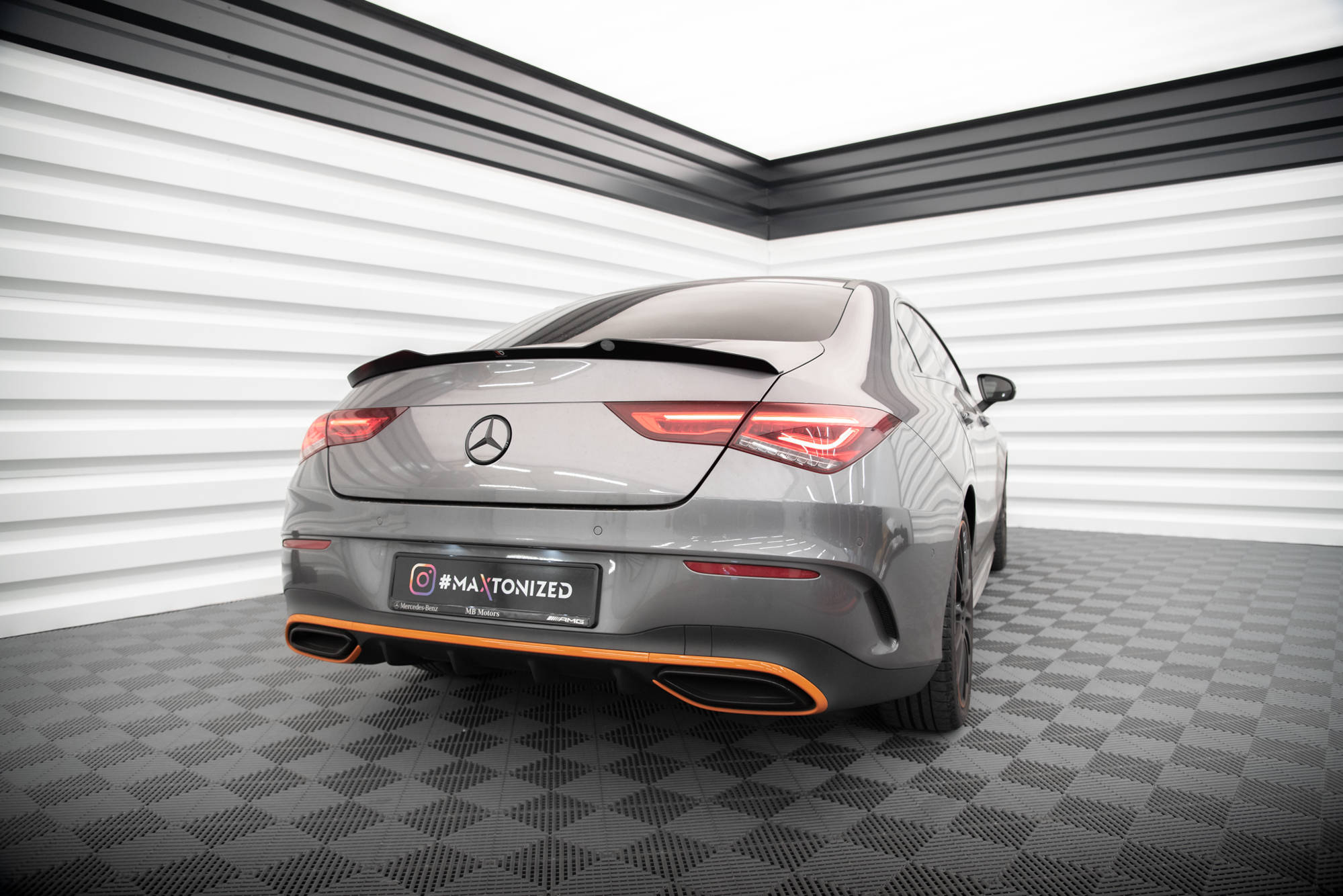 Spoiler CAP Mercedes CLA Coupe C118 - 2