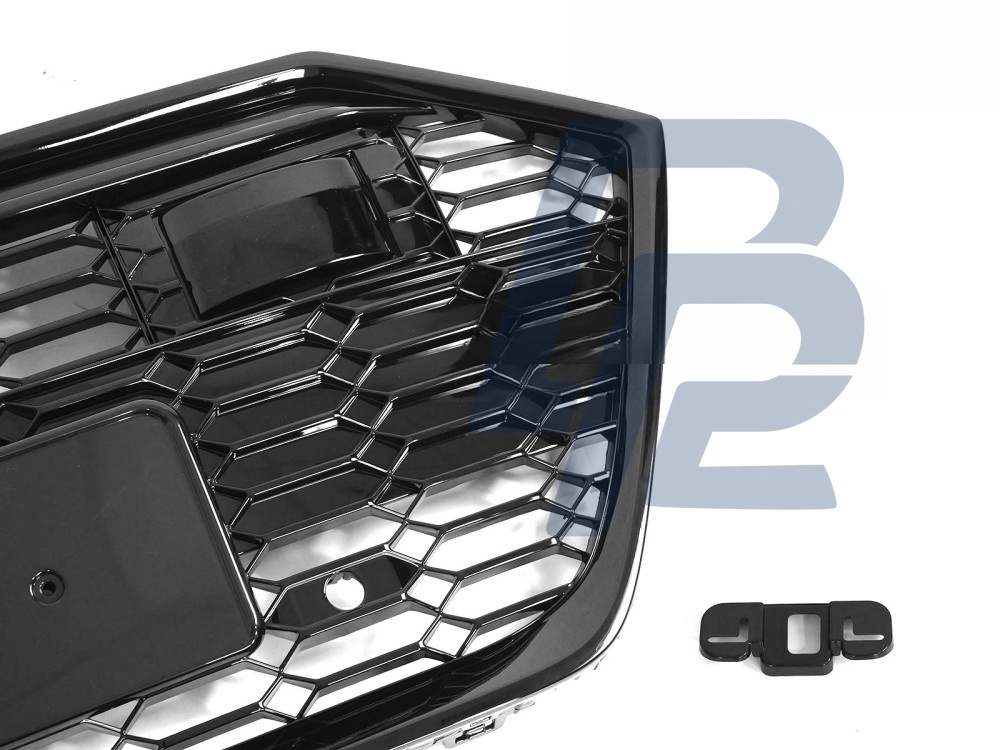 Grille Sport Gloss Black PDC for Audi A7 C8 2018–2023 - 3