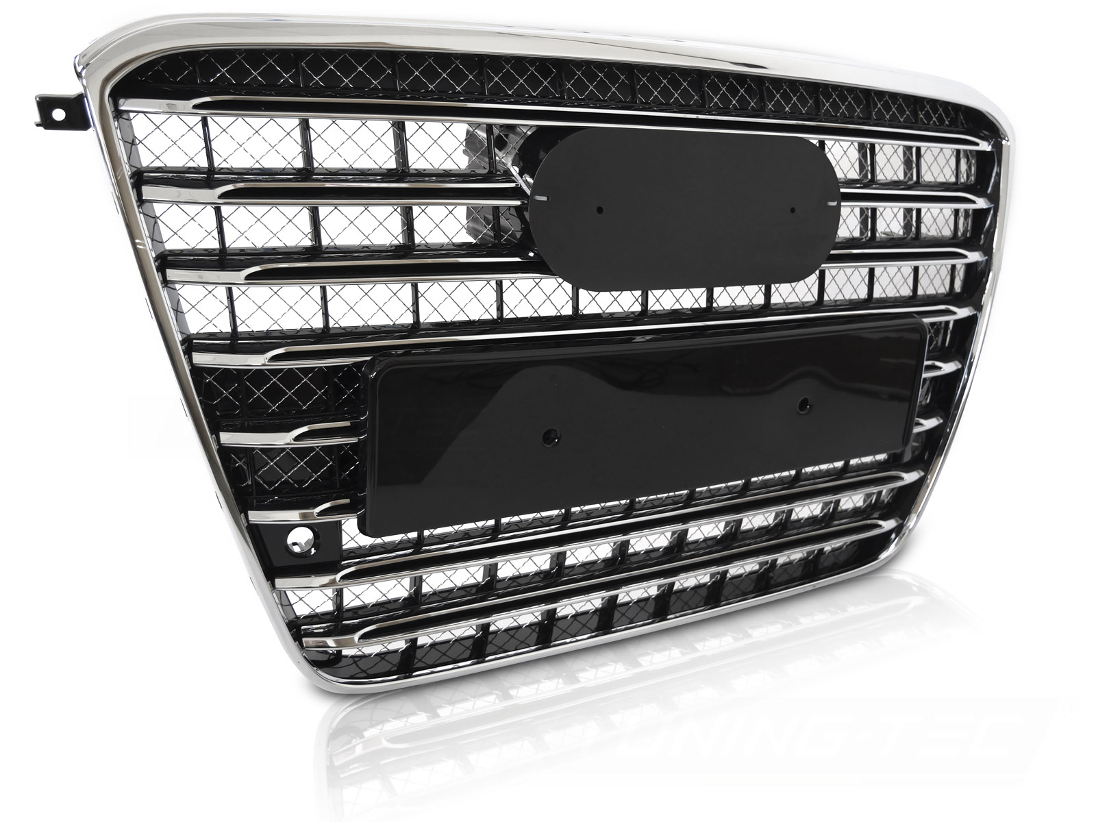 GRILL SPORT SVART KROM PDC TILL AUDI A8 D4 2009-2013